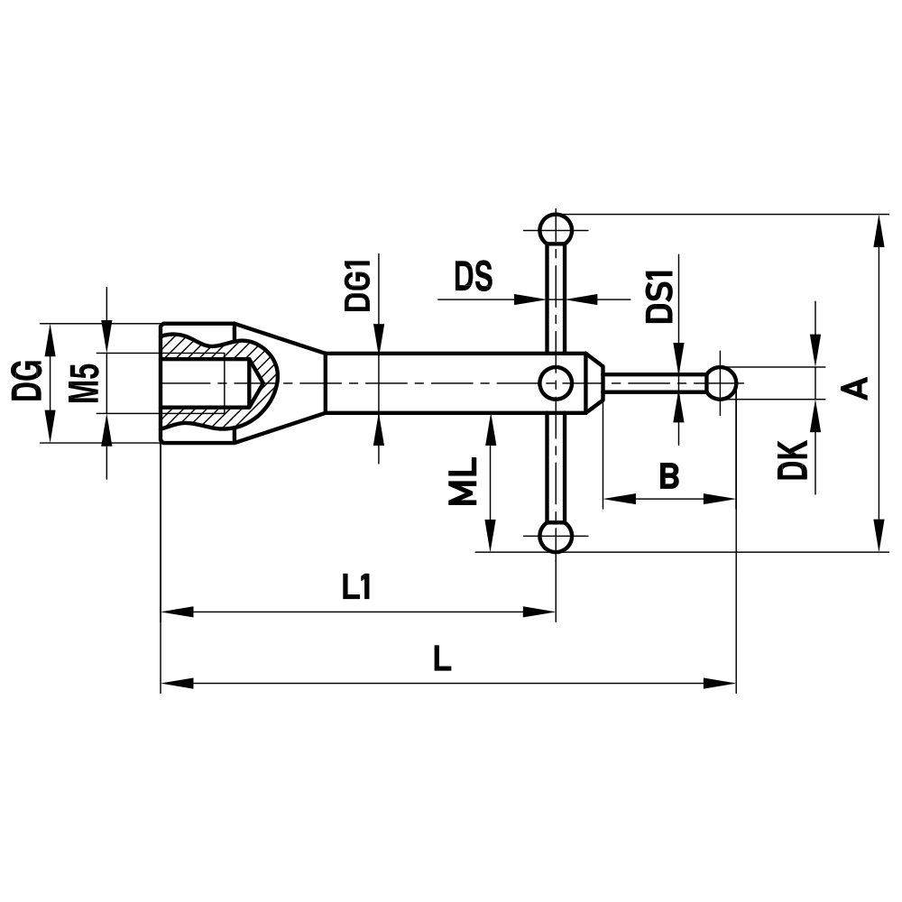 M5 Two-piece Clocking Star Stylus