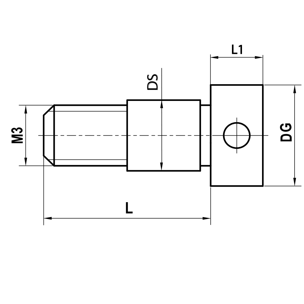 M3 XXT Clamping Screw