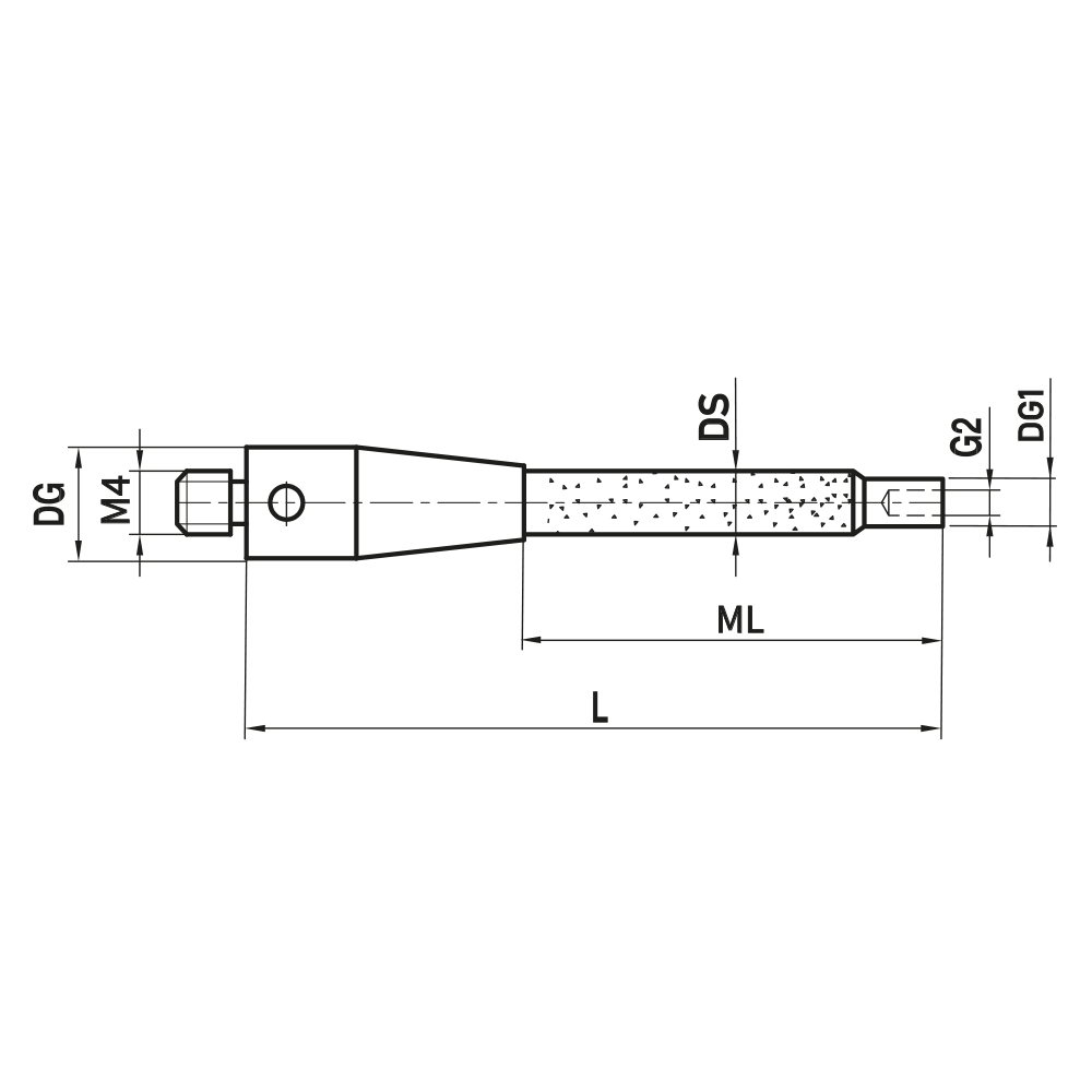 M4 / M3 Thread Size Adapter Extension