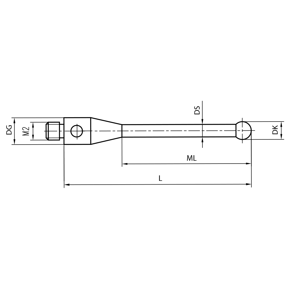 M2 Straight Stylus