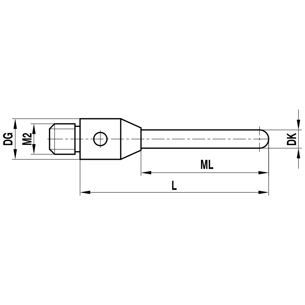 M2 Uniform-cylinder Stylus