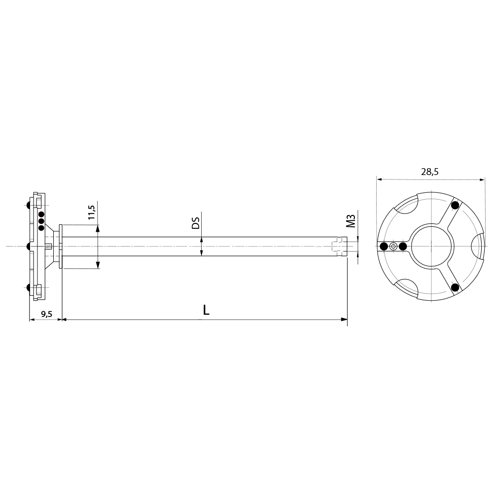 M3 – Adapter Plate VAST XXT TL2