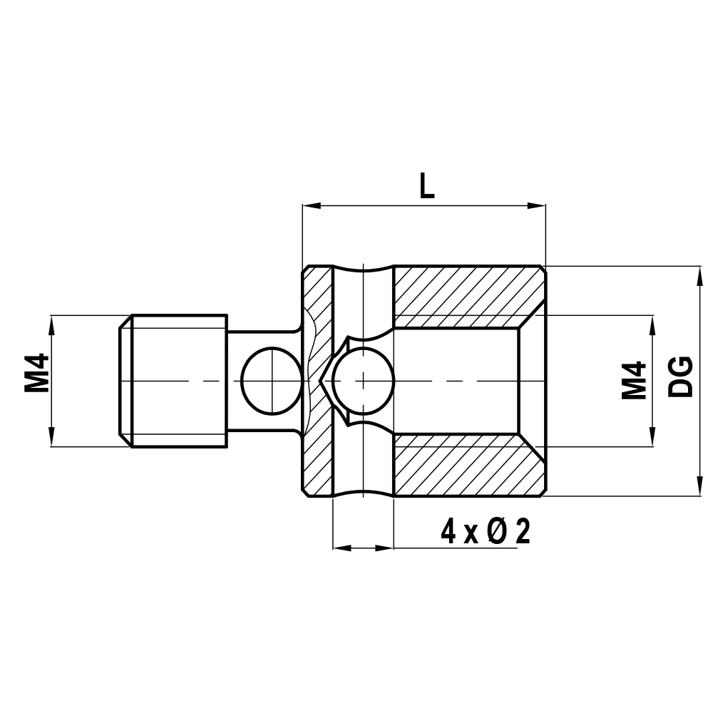 M4 Crash Protection Adapter