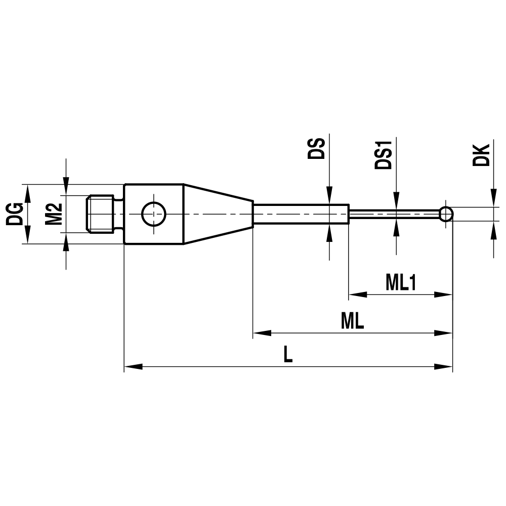 M2 Stepped-stem Stylus