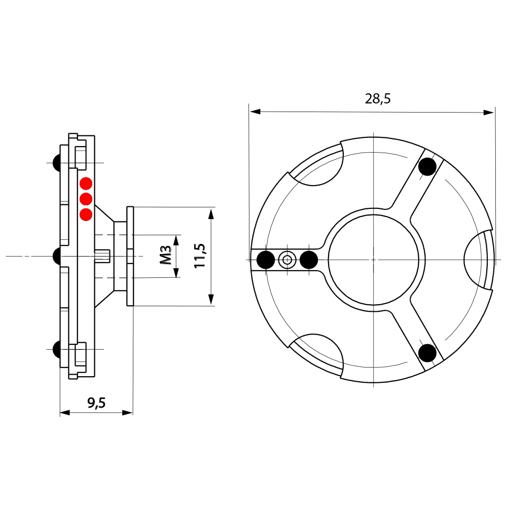 M3 – Reference Adapter Plate VAST XXT TL3