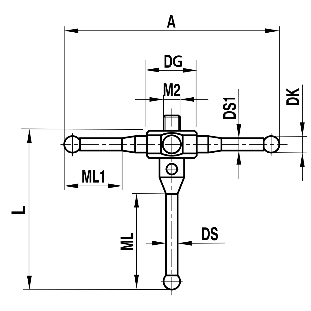 M2 Two-piece Clocking Star Stylus