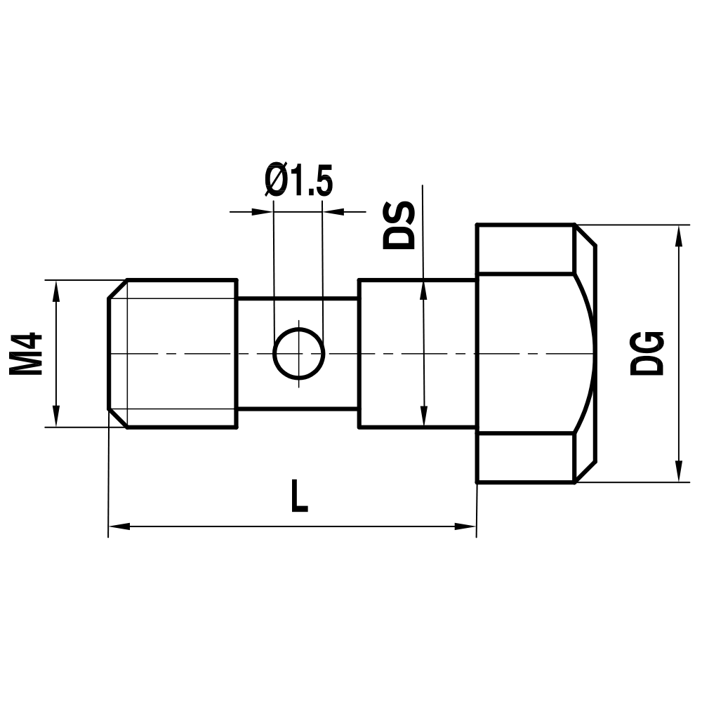 M4 - Screw for Adapter RI