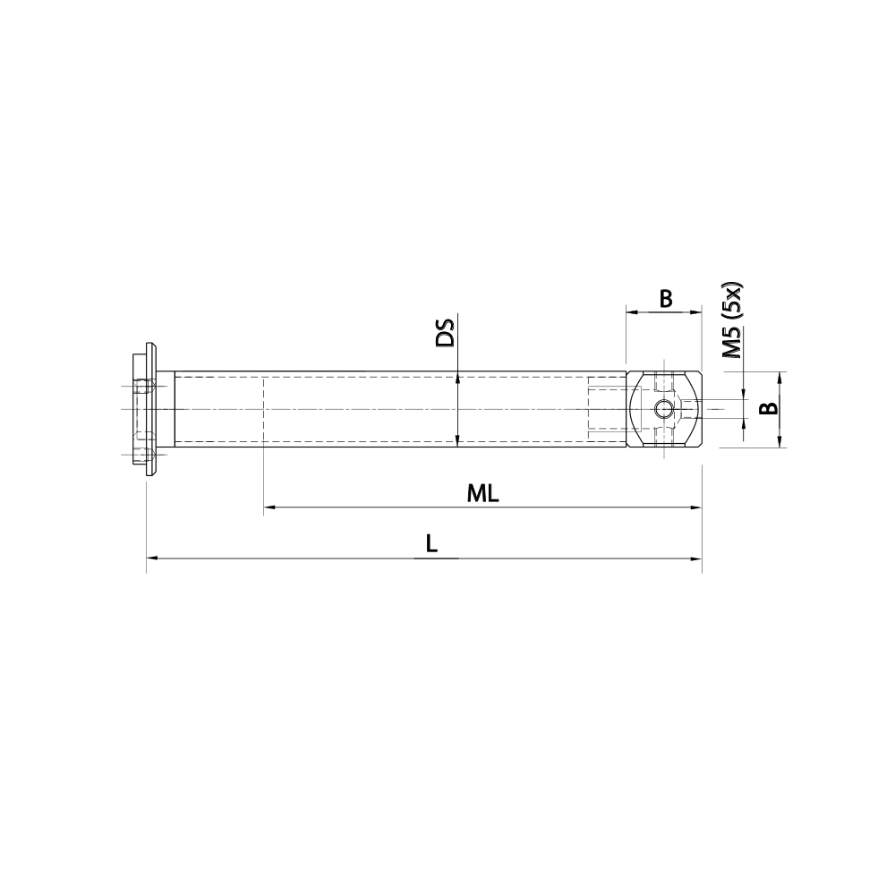 M5 Adapter Plate Extension