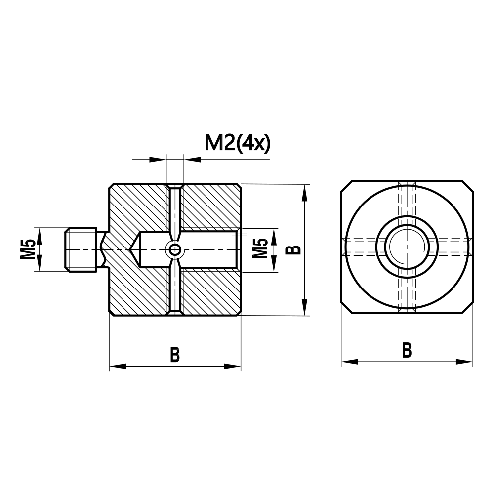 M5 Cube Holder