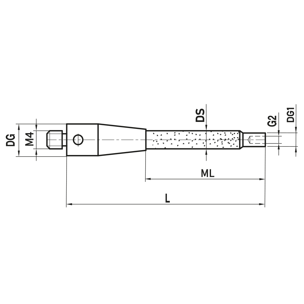 M4 / M3 Thread Size Adapter Extension