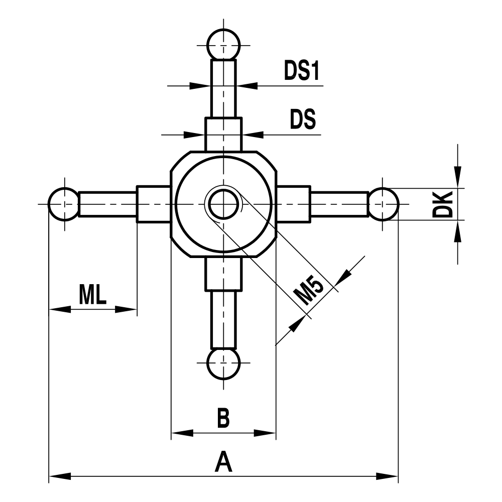 M5 Cubic Star Stylus