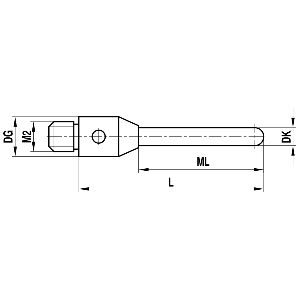 M2 Uniform-cylinder Stylus