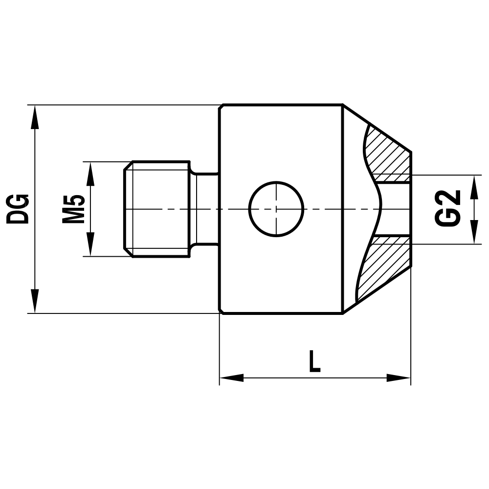 M5 / M3 Thread Size Adapters