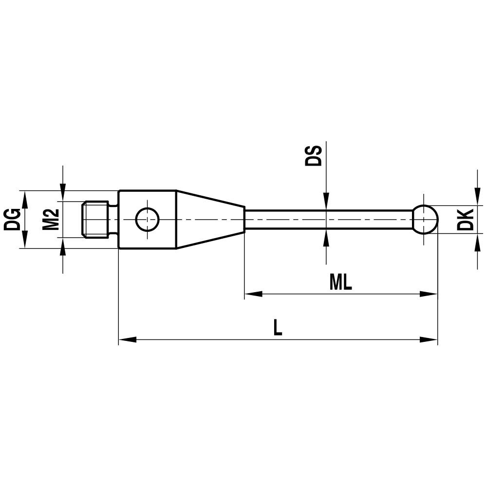 M2 Straight Scanning Stylus 