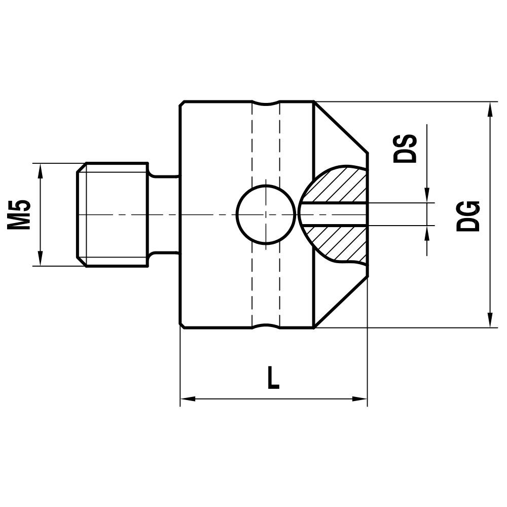 M5 - 1-Way Stylus Holder