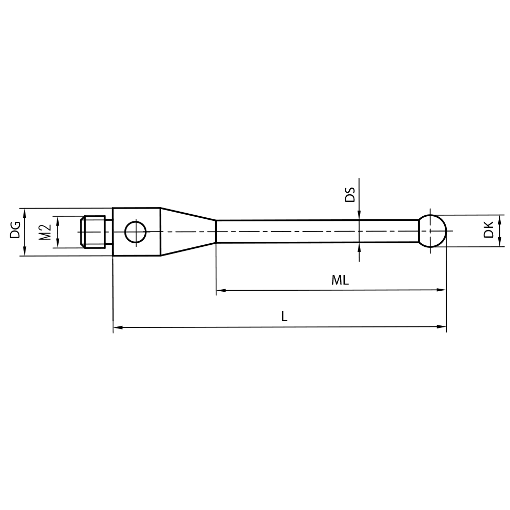 M2 Straight Stylus