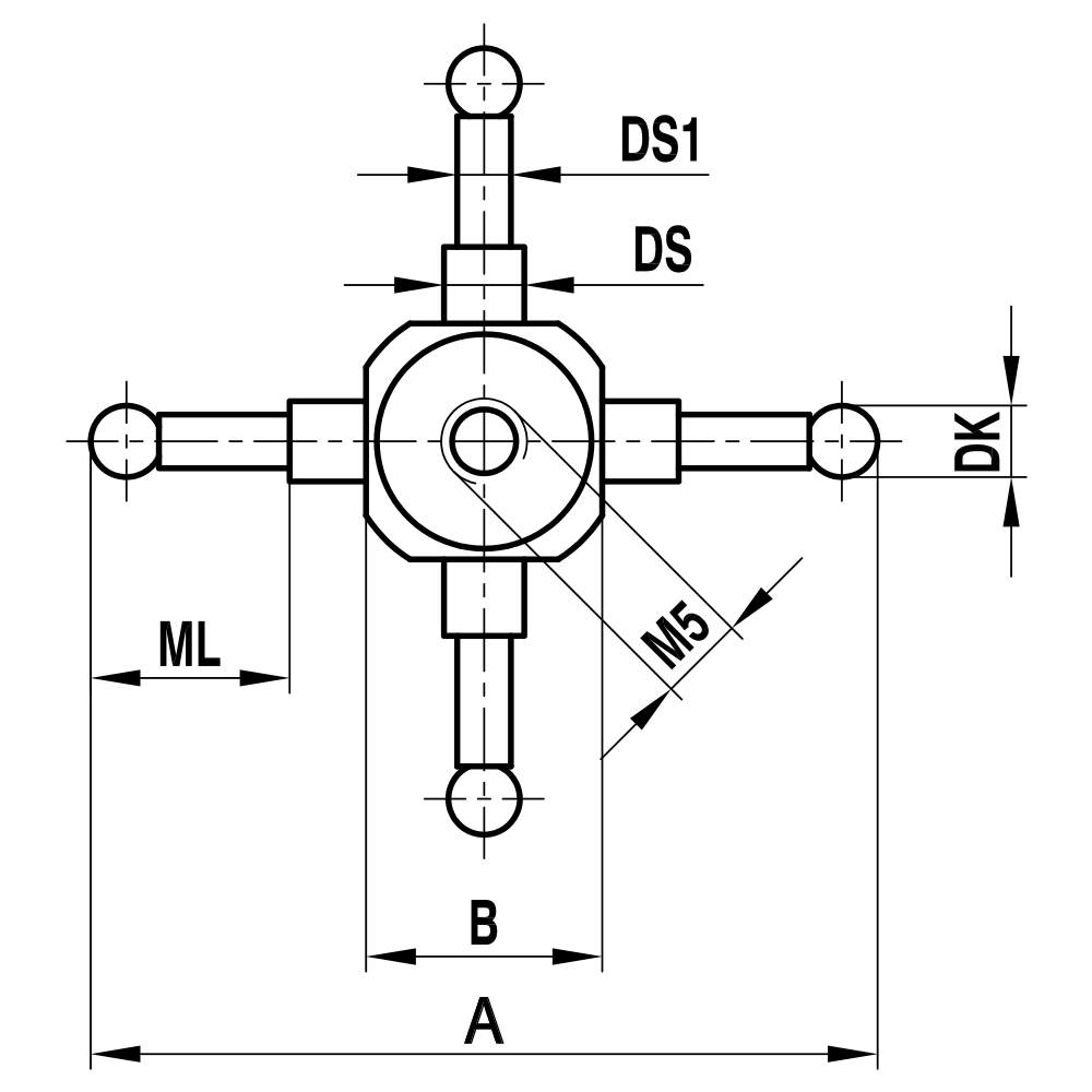 M5 Cubic Star Stylus