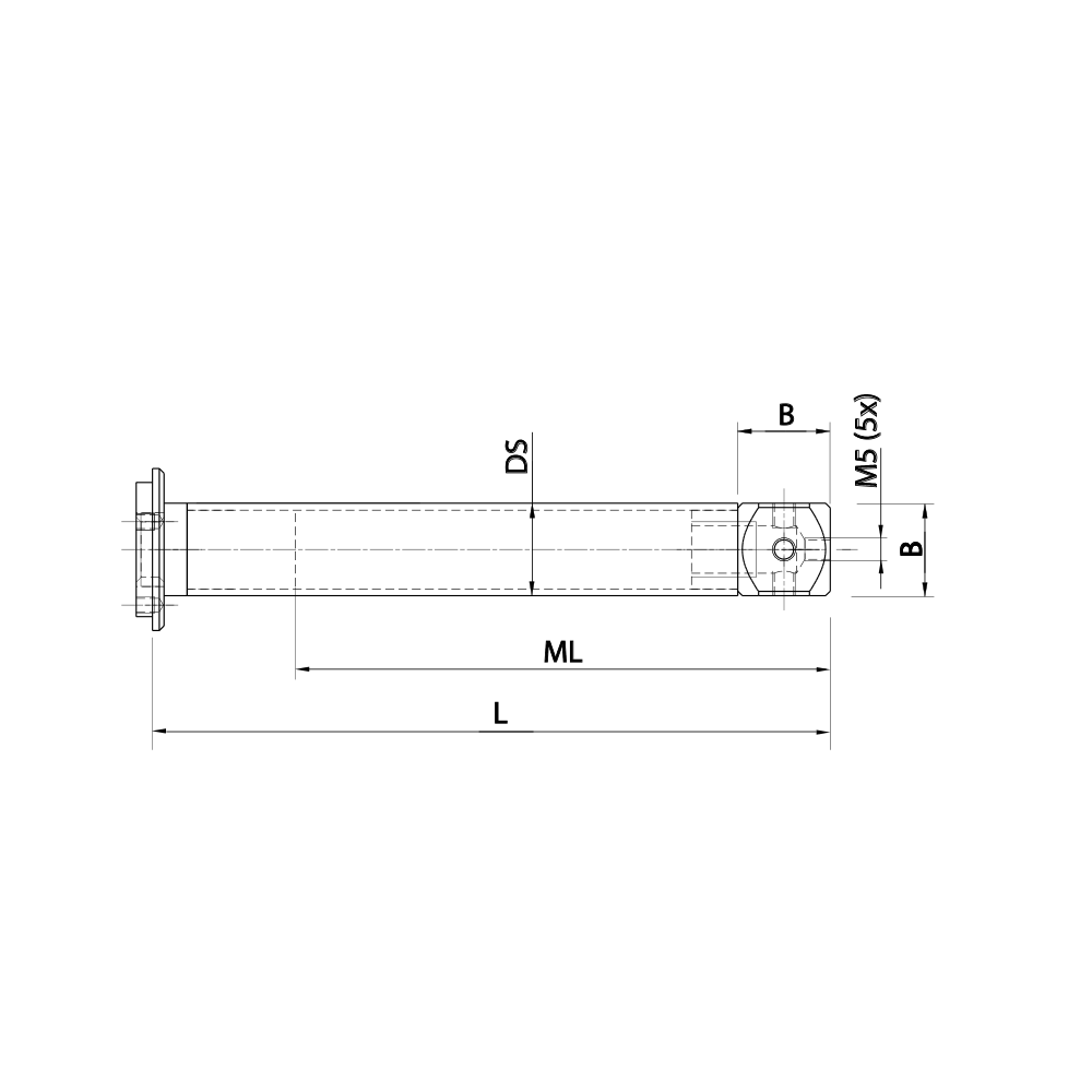 M5 Adapter Plate Extension