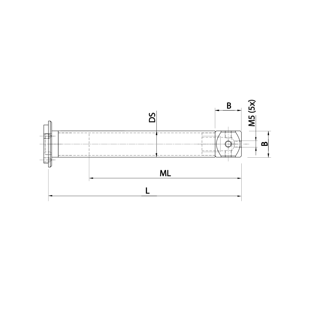 M5 Adapter Plate Extension