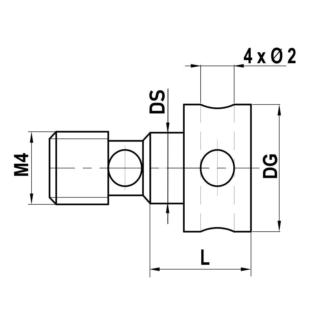 M4 Crash Protection Adapter