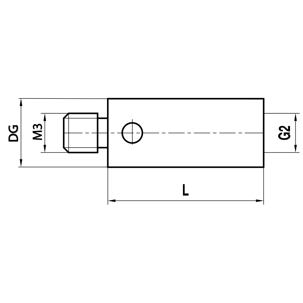 M3 / M2 Thread Size Adapters