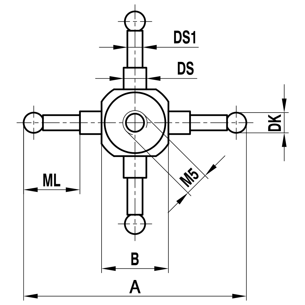 M5 Cubic Star Stylus