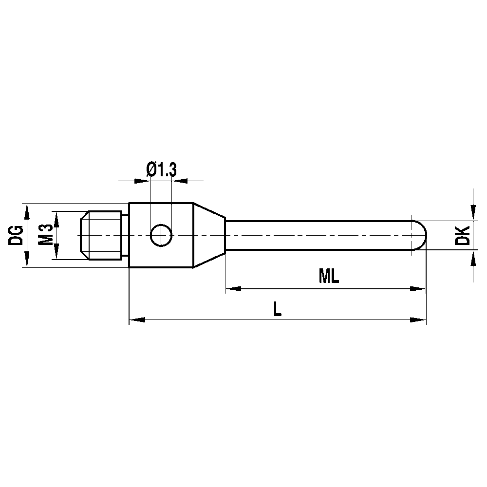 M3 Uniform-cylinder Stylus