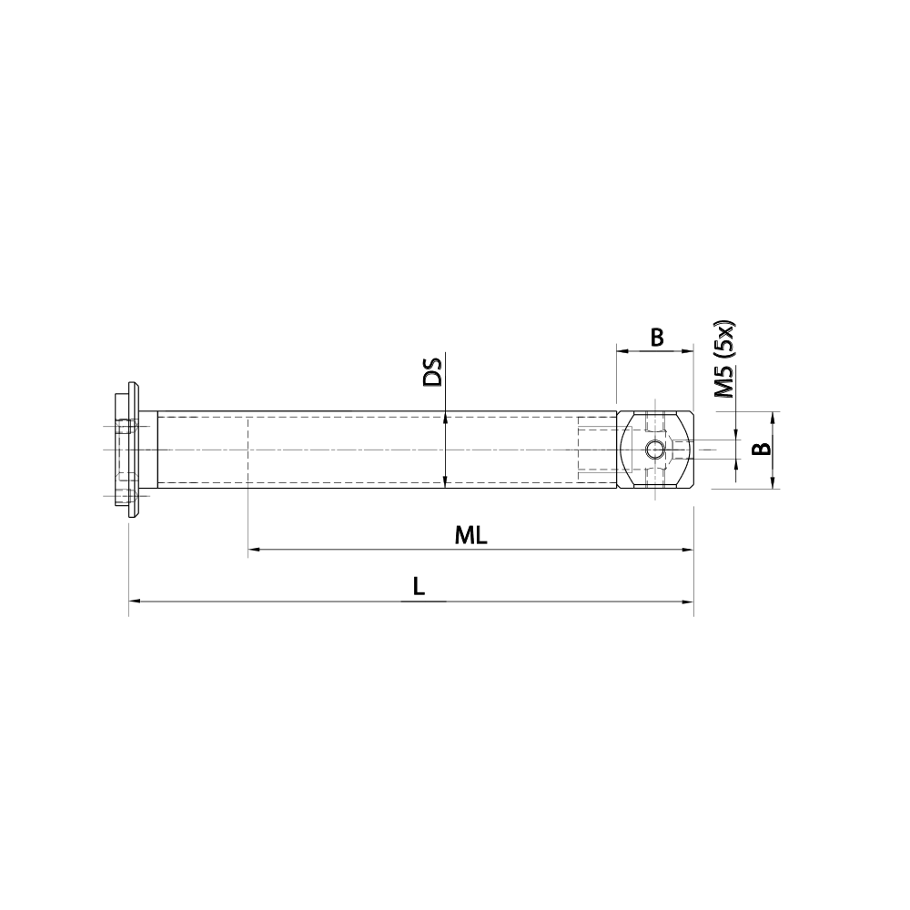 M5 Adapter Plate Extension