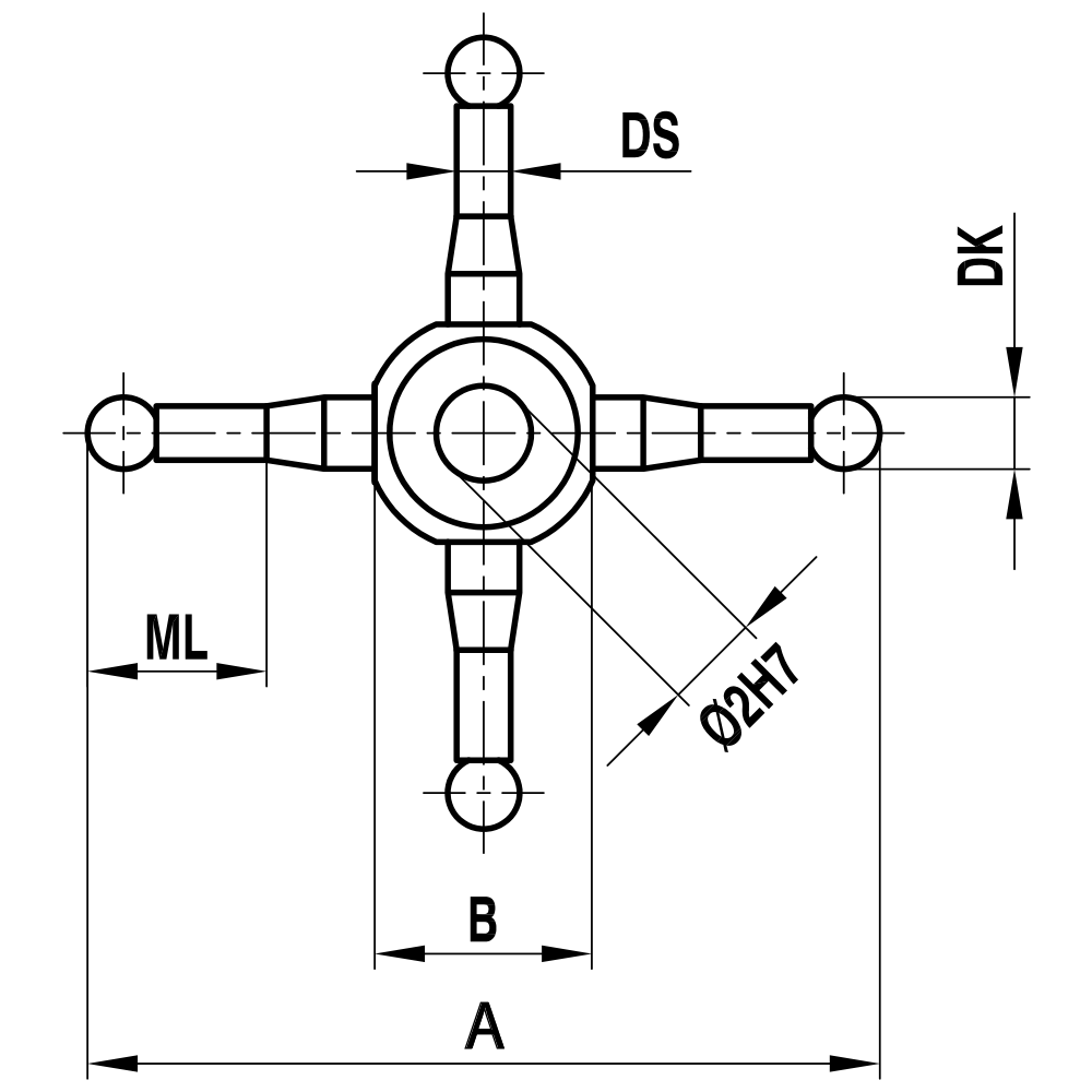 M2 Cubic Star Stylus