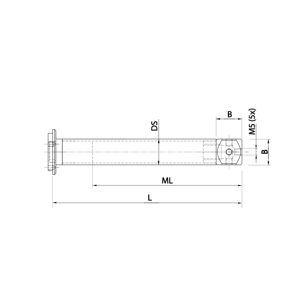 M5 Adapter Plate Extension