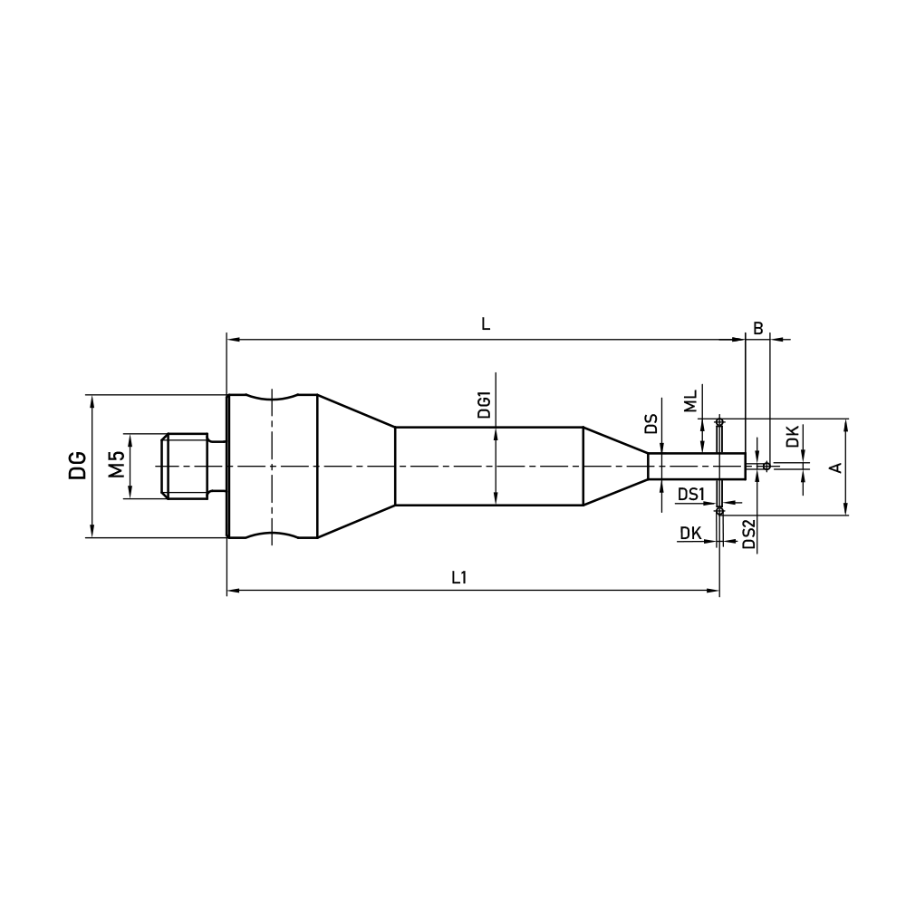 M5 Two-piece Clocking Star Stylus