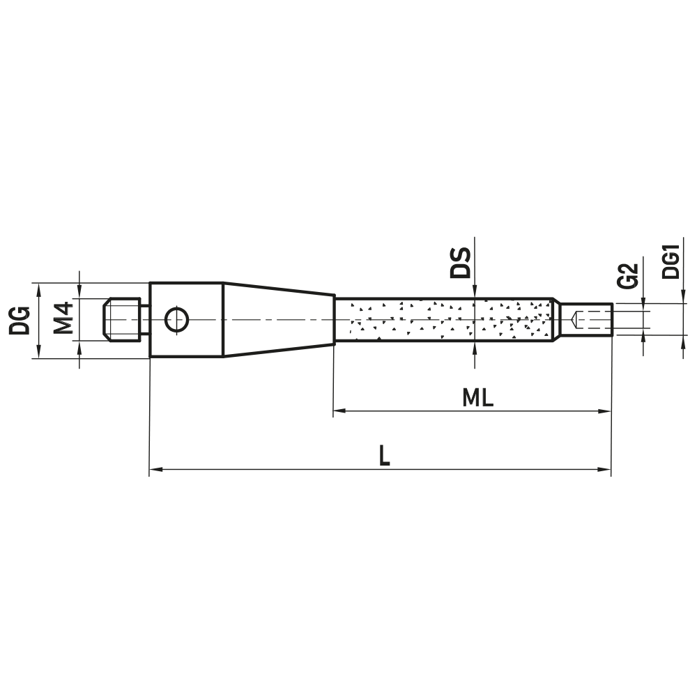 M4 / M3 Thread Size Adapter Extension