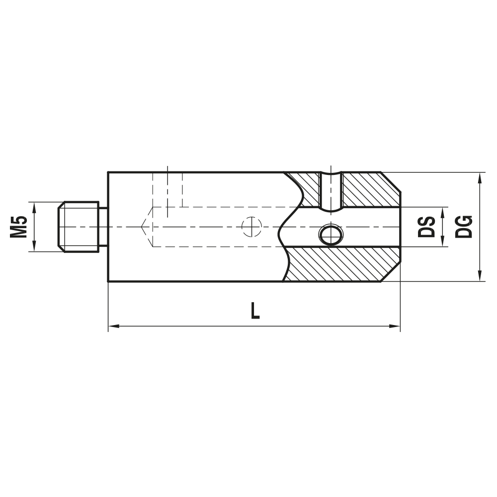 M5 Non-threaded Stylus Holders