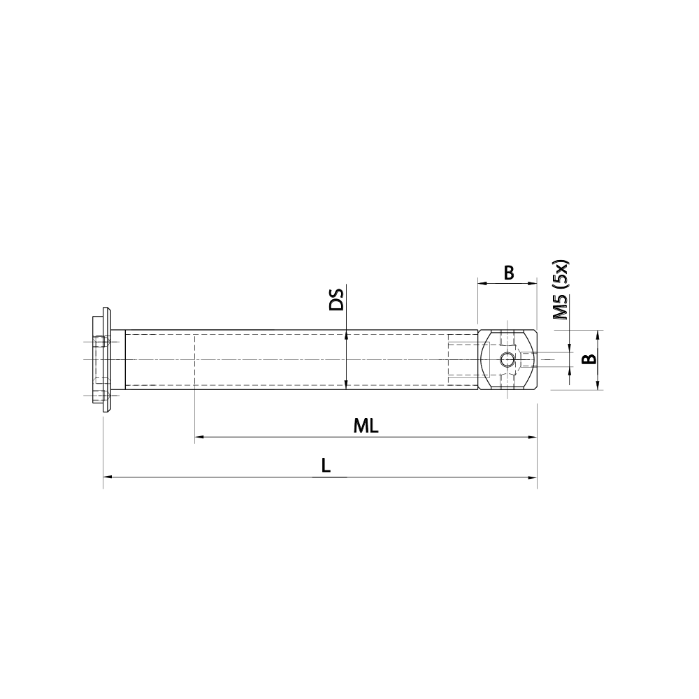 M5 Adapter Plate Extension