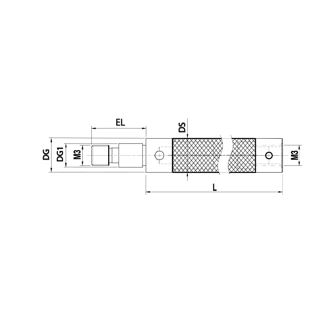 M3 XXT Stylus Clamping Extension