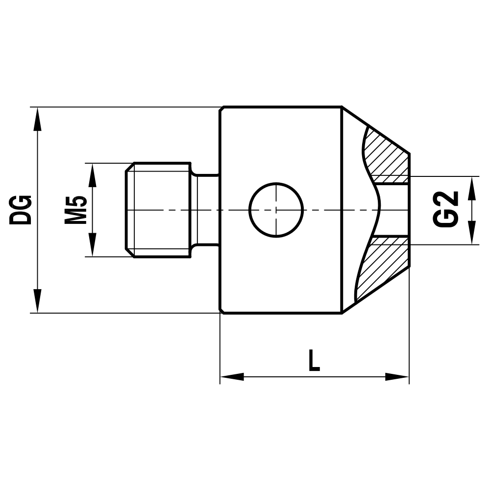 M5 / M2 Thread Size Adapters